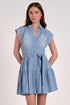 Elan Denim Sleeveless Dress