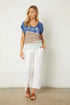 River + Sky V-Neck Tee