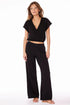 BOBI Smocked Wide Leg Pant