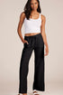 BOBI Wide Leg Top Tie Pant