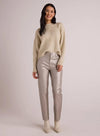  Bella Dahl Metallic Straight Leg Jeans 