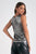 Elan Sleeveless Shimmer Crewneck