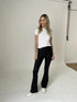 Six Fifty Coated Flare Pant